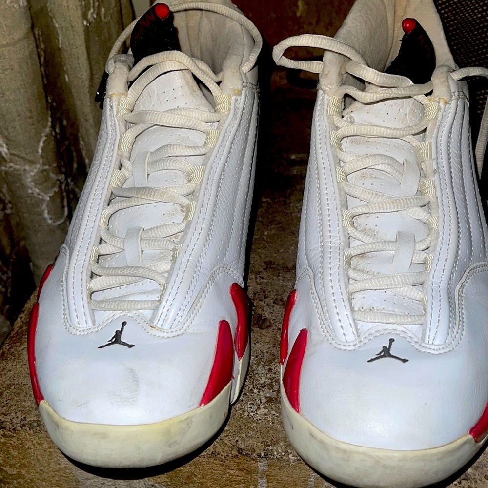 Jordan 14 “Candy Cane” sz 8 M.
